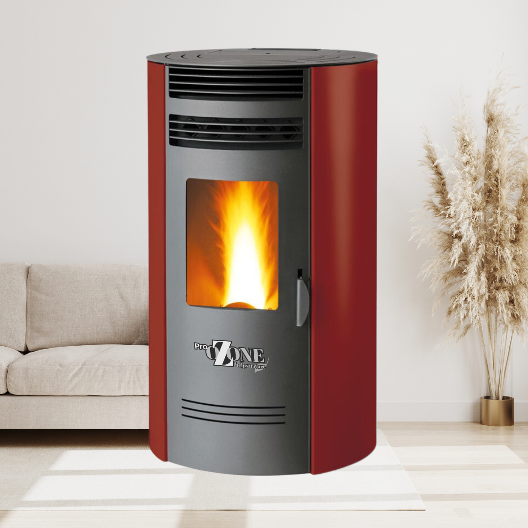 ProOzone Pellet Stove Mod. LuVì 10kW (ALL INCLUSIVE 360°)